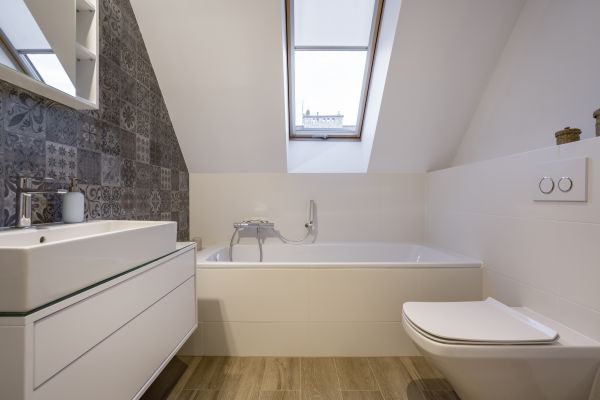 Attic Bathroom Construction in Novato