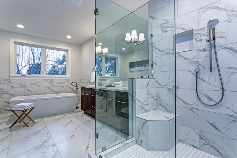 Contemporary Bathroom Floor